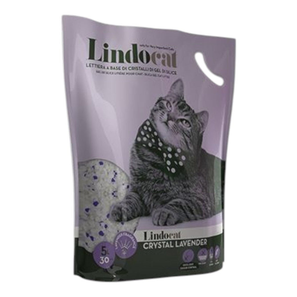 LindoCat Lavender Scent (Silicagel) Crystal Non - Clumping Cat Litter - PetHubb - LITRCLLC - TSNSILLAV