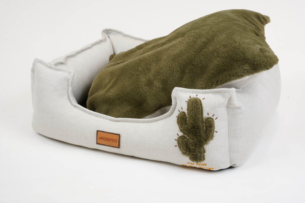 Monpeo Green Cactus Bed for Cats & Dogs - PetHubb - MUQ170S