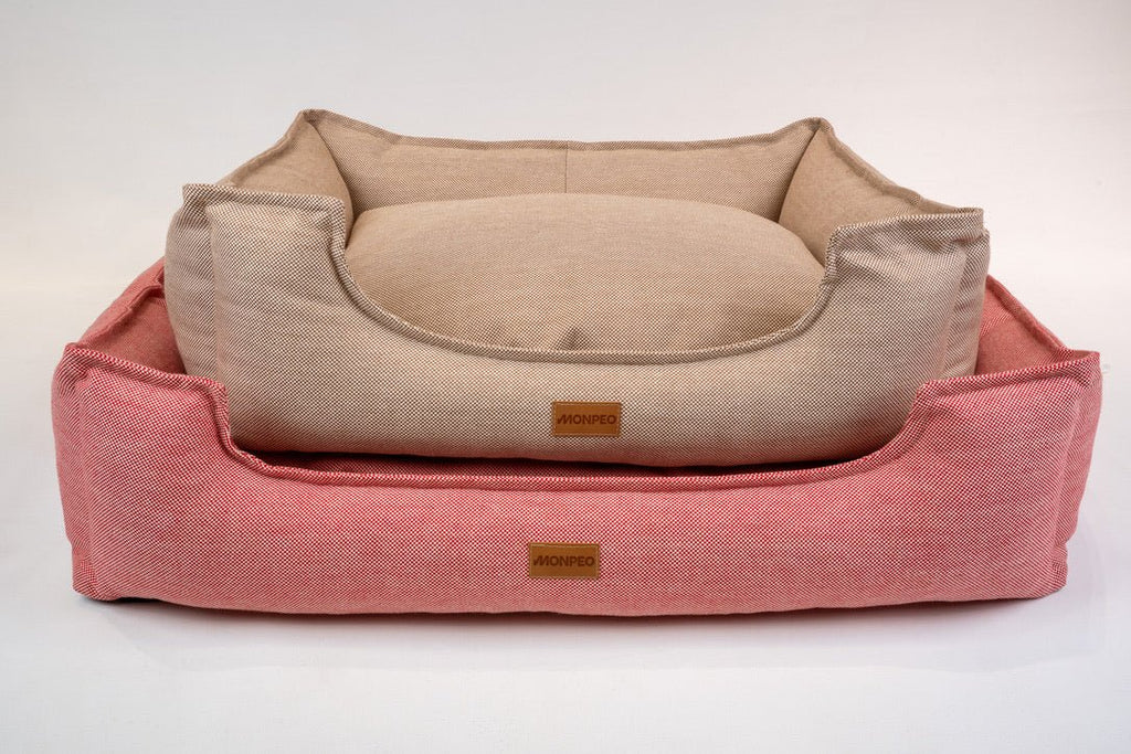 Monpeo Red Luna Version 2 Bed for Cats & Dogs - PetHubb - MNN516S