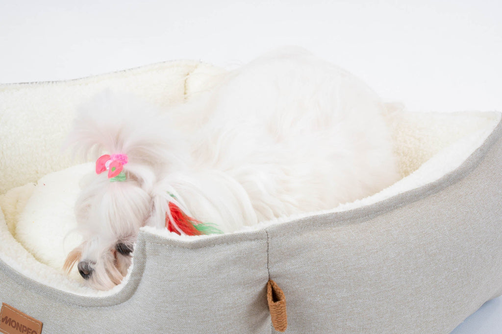 Monpeo Snow White Bed for Cats & Dogs - PetHubb - MSE300S