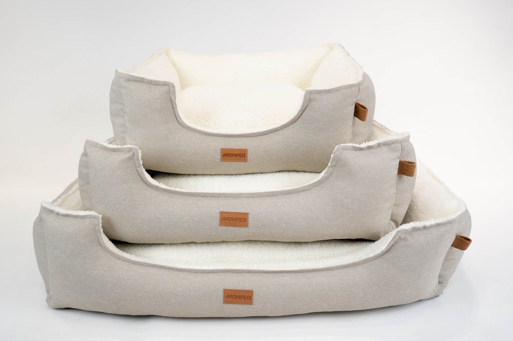 Monpeo Snow White Bed for Cats & Dogs - PetHubb - MSE300S