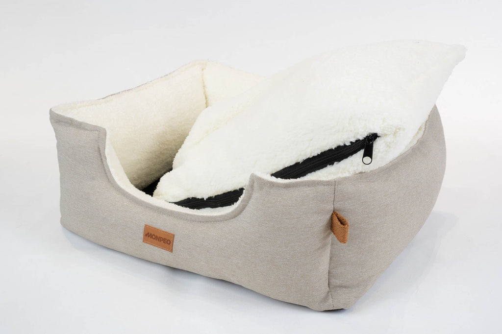 Monpeo Snow White Bed for Cats & Dogs - PetHubb - MSE300S