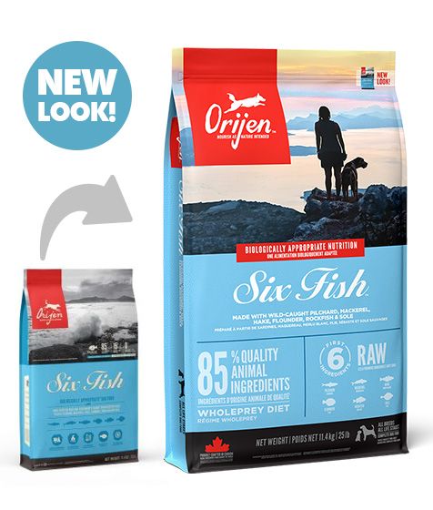 Orijen Six Fish Adult Dry Dog Food - PetHubb - 303205