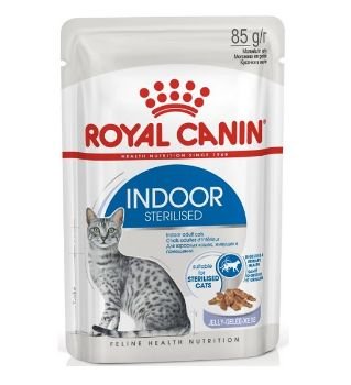 Royal Canin Indoor Sterilised In Jelly Wet Cat Food - PetHubb - RO288030