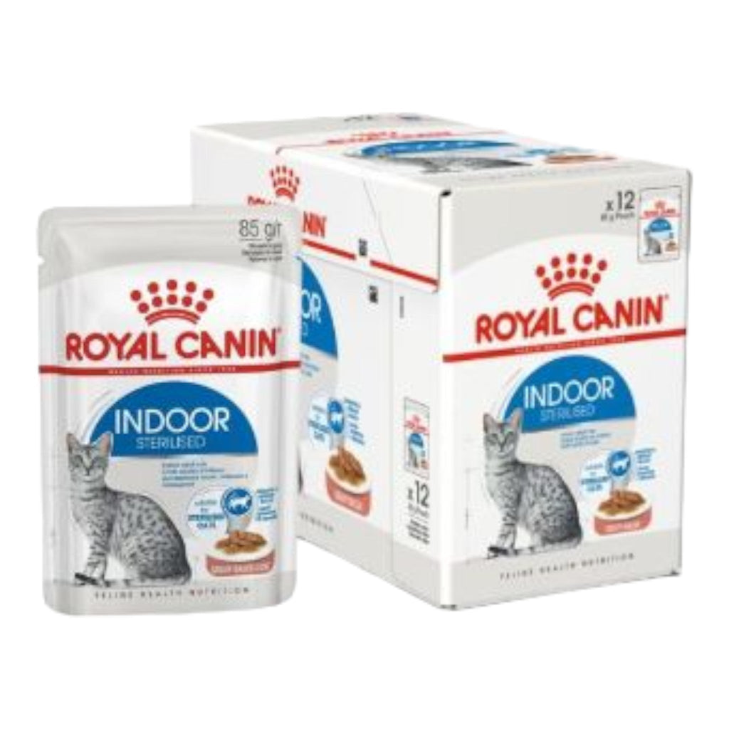 Royal Canin Indoor Sterilised In Jelly Wet Cat Food - PetHubb - RO288030