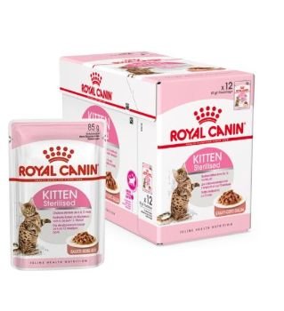 Royal Canin Nutrition Kitten Sterilised in Gravy Wet Cat Food - PetHubb - RO307620