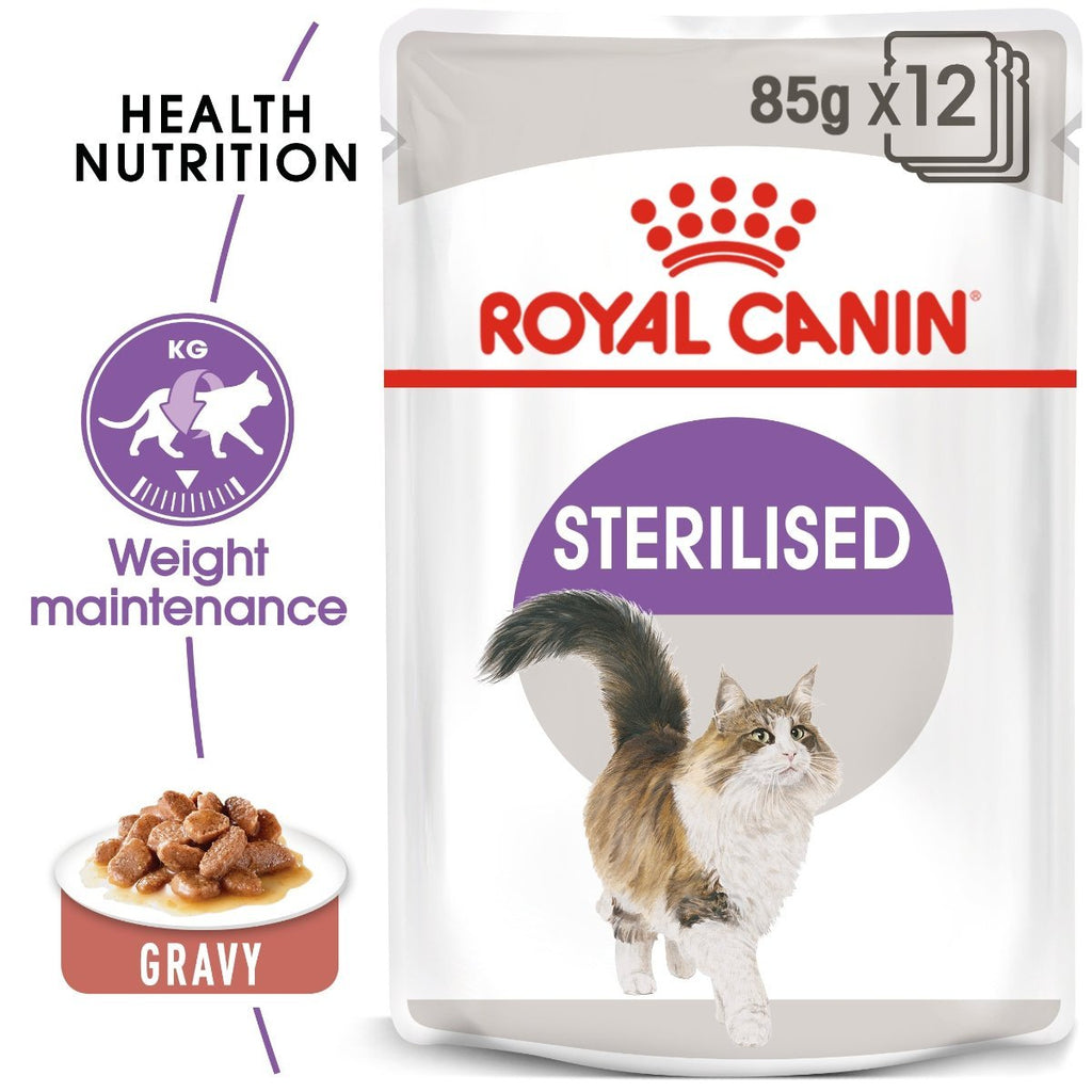 Royal Canin Sterilised In Gravy Wet Cat Food - PetHubb - RO226860