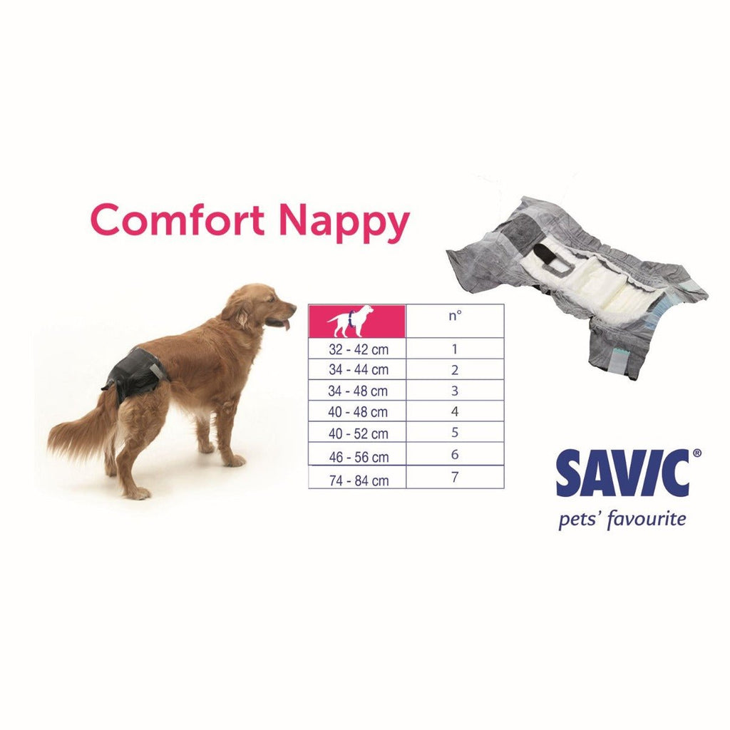 Savic Comfort Nappy Disposable Dog Diaper - PetHubb - 300912 - 2