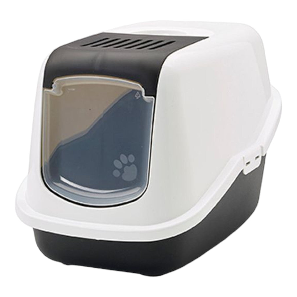 Savic Nestor Cat Litter Box - PetHubb - 201111 - BLACK