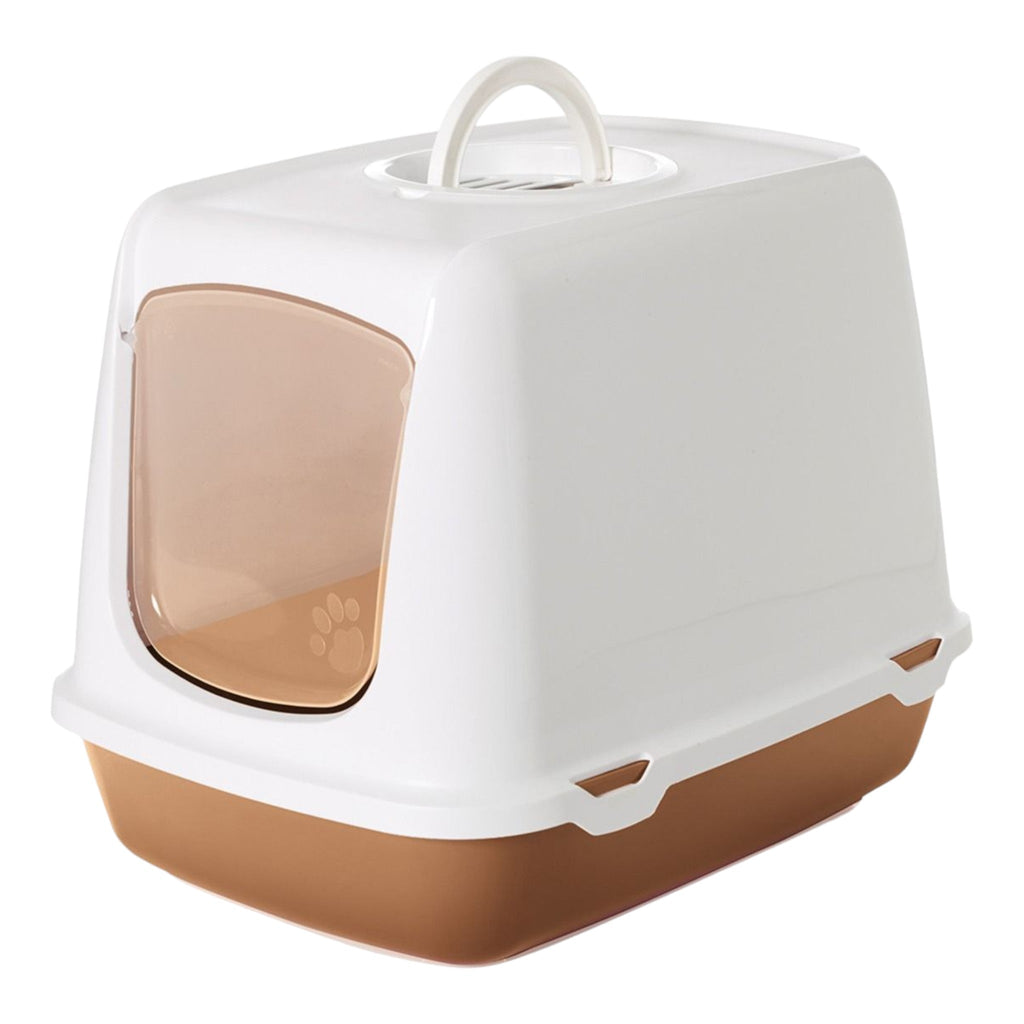 Savic Oscar Cat Litter Box - PetHubb - 201110 - NA - BROWN