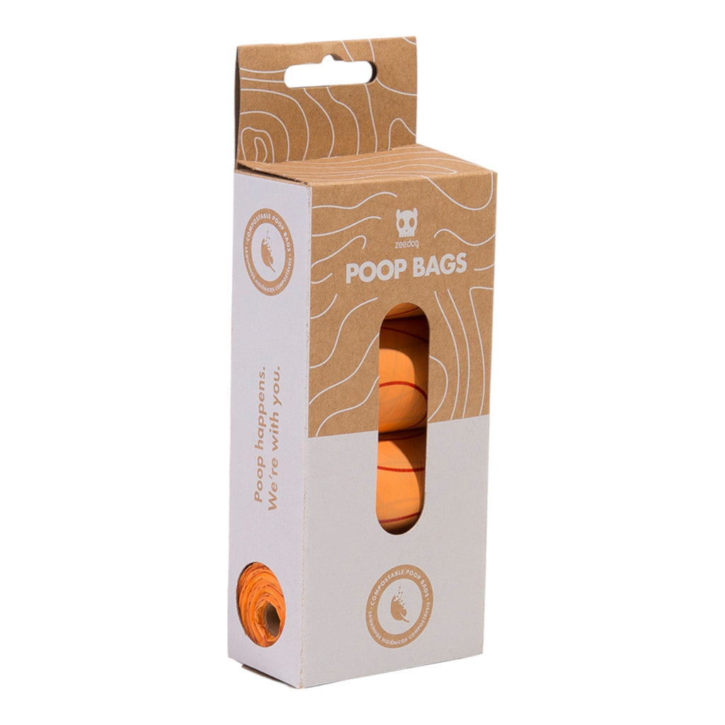 Zee.Dog Compostable Poop Bag Refill Box (4 Rolls) - PetHubb - 7908471106791